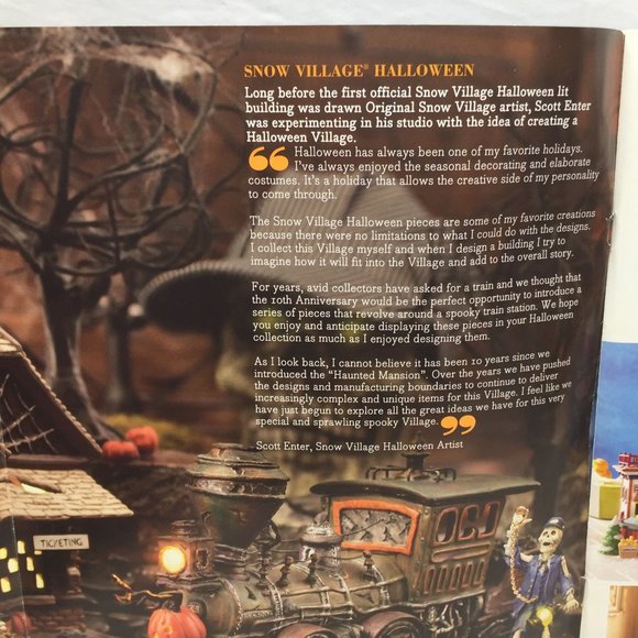 Department 56 2008 Catalog Magazine Village Classic Brands Halloween Christmas - Picture 3 of 12
